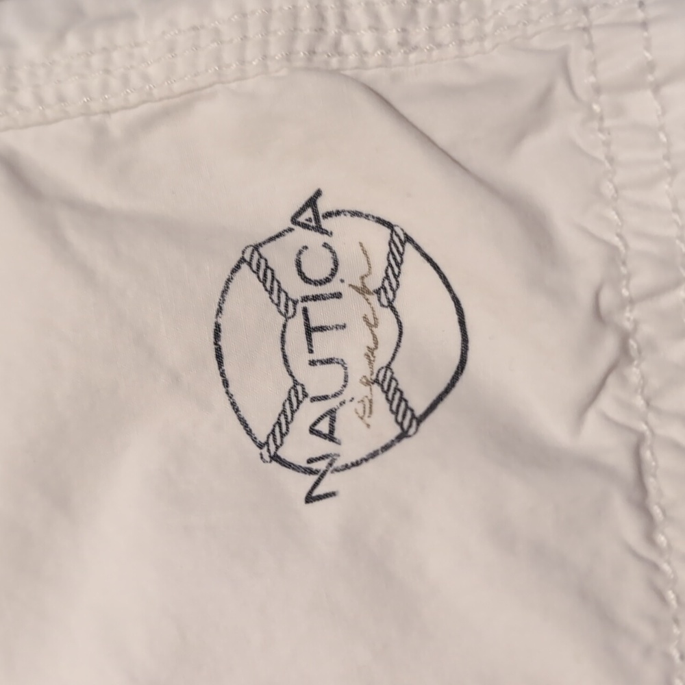 Nautica Beach Women's White Anchor Shorts – Size 6 (100% Cotton) - Picture 6 of 6